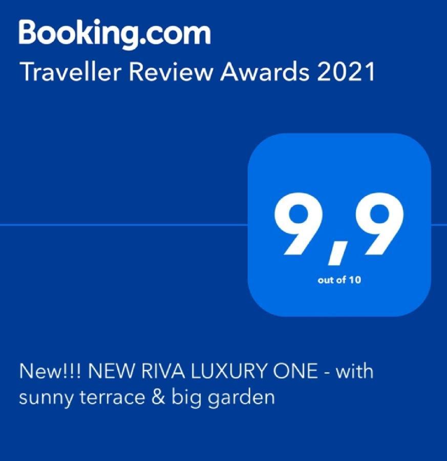 New!!! New Riva Luxury One - With Sunny Terrace & Big Garden Apartment Poreč Exterior foto